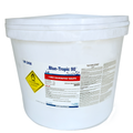 Blue Tropic 3" Chlorine Tablets - 25 lb Pail Slow-Dissolving Trichlor Sanitizer