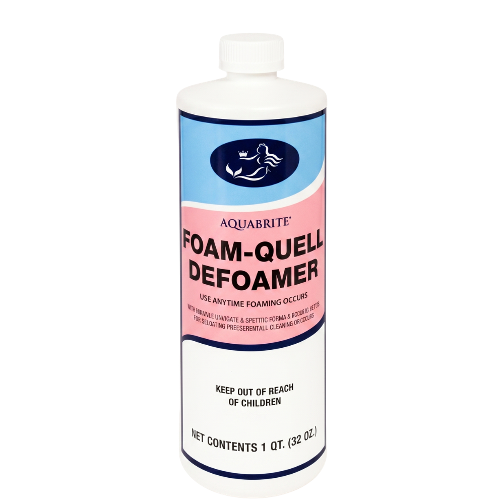 AquaBrite Foamquell - 32 fl oz Liquid Defoamer for Pools and Spas