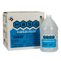Hasa 1 Gallon Liquid Chlorine (12.5% Sodium Hypochlorite) for professional-grade pool sanitization and algae removal.