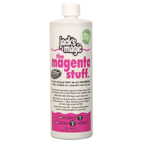 Jack’s Magic Magenta Stuff - 32 oz Bottle Metal Remover & Scale Inhibitor