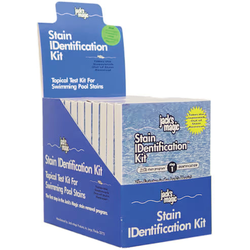 Jack’s Magic Stain Identification Kit - Professional Pool Stain Diagnosis Tool