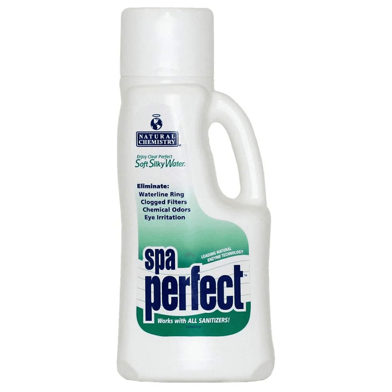 Natural Chemistry Spa Perfect - 1 Liter Enzyme Cleaner for Hot Tubs and Spas